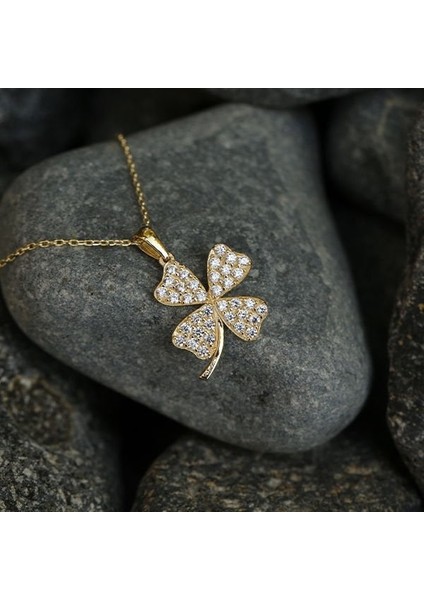 Clover Yonca Tasarım Altın Kolye fiyatları