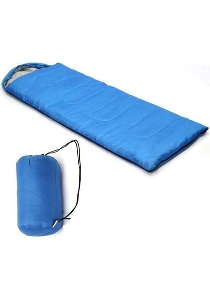 Dft -5°/-10° Uyku Tulumu Düz Başlık (190+30CM) x 75 Mavi