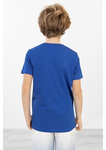 Kaplan Baskılı Erkek Çocuk Kısa Kollu T-Shirt fırsatları