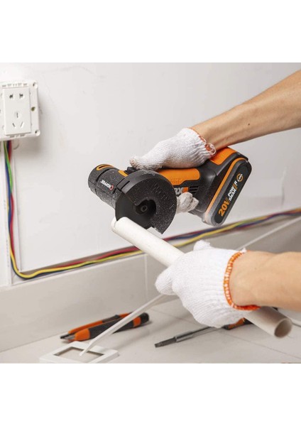 Wor x WA6076.3 W x 801 Için 76 x 10 mm 3 Adet Metal ve Pvc Kesme Taşı