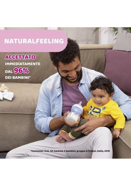 Natural Feeling Cam Biberon 250 ml Desenli indirimleri