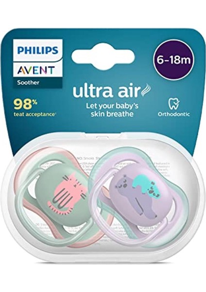 Philips Avent SCF085/18 Ultra Air Emzik 6-18 Ay Erkek