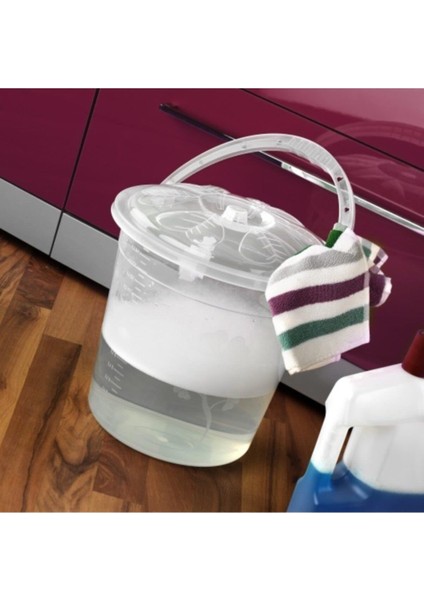 Plastik Şeffaf Su Kovası 20 Lt.