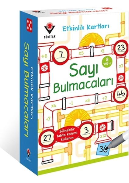 Etkinlik Kartları Sayı Bulmacaları - Sarah Khan 9789754039559