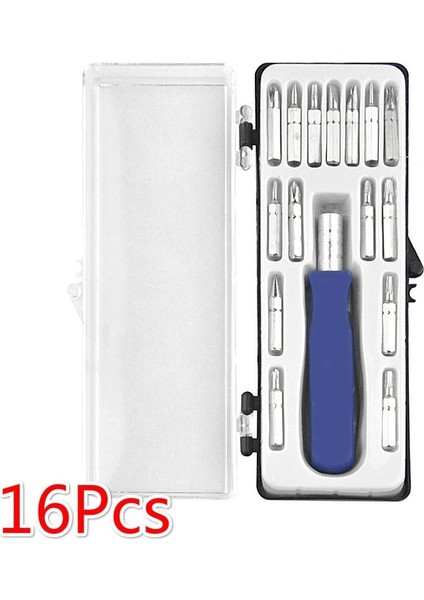 16'i 1 Arada Mini Hassas Tornavida Seti - Gümüş (Yurt Dışından)