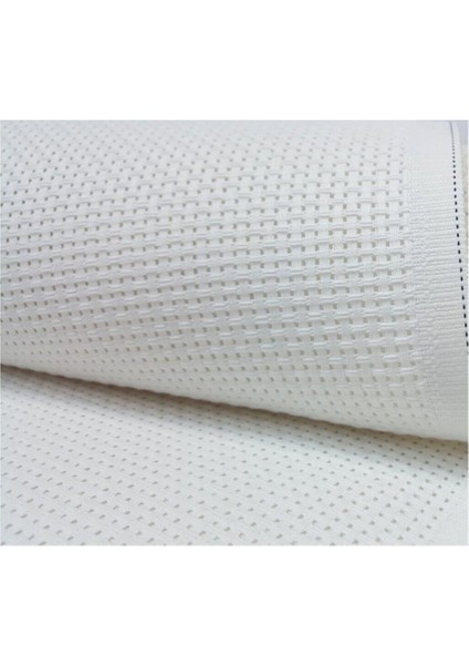 Metinler Ev Teksili Etamin Seccade Kumaşı Beyaz 75 x 125 cm
