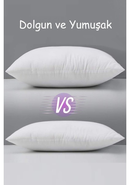 Home Kırlent Iç Yastığı Silikonize Dolgu 43*43 cm Uygun 4 Adet fırsatları