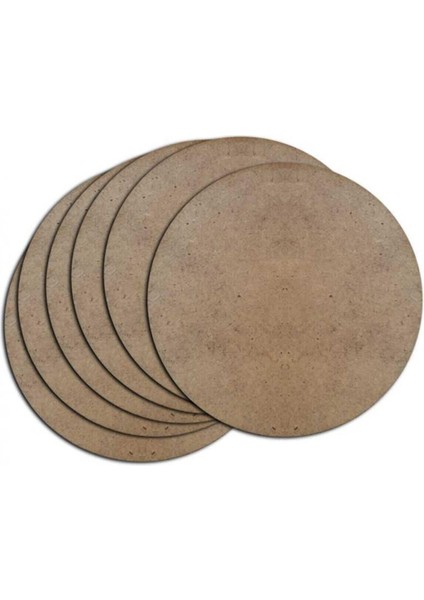 18 Adet 25 cm Naturel Ahşap Supla Tahtası Ham Mdf Ahşap Supla Levha Sunumluk fiyatları