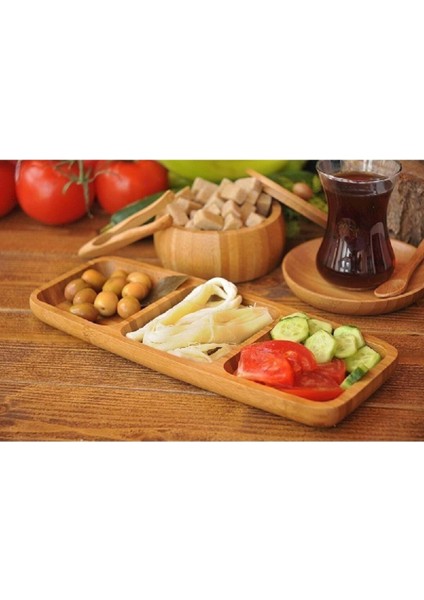 Ganberi 3 Bölmeli Sosluk