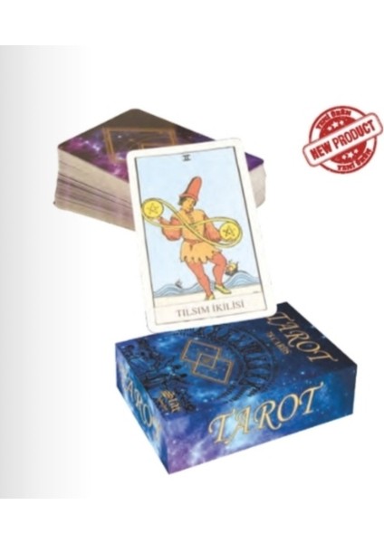 Oyun Tarot Kart Seti 78 Kartlı (Sadece Kart)