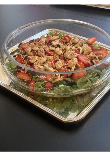 Tombul Cam Salata Kasesi 22 cm Tombul