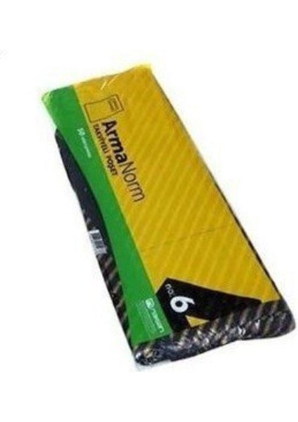 Naksan Takviyeli Çizgili Poşet 60X70