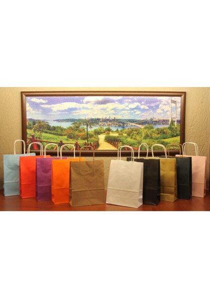Kraft Kağıt Çanta Kraft Kağıt Çanta 19X8X24 fiyatları