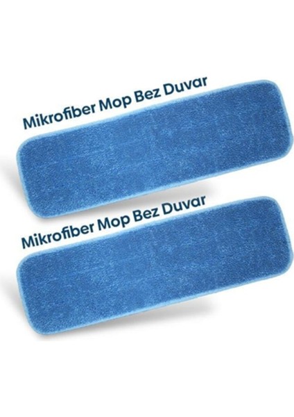 Mikrofiber Mop Bez Ikili (Duvar - Duvar )