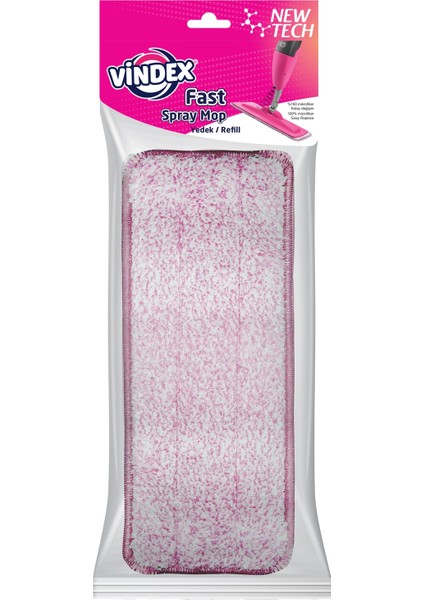 Fast Sprey Mop - Mikrofiber Yedek Bez