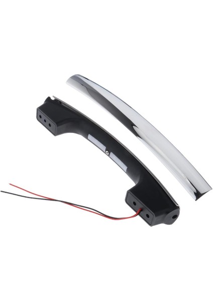 Paslanmaz Çelik 300MM/12 '' Tekne Marine Rv Arabası Için LED Grab Tutam Küpeşte (Yurt Dışından)