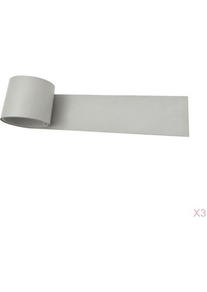 3 Adet 51MM Su Geçirmez Şişme Tekne/bot/kaburga Orta Gri Pvc Onarım Yamaları (Yurt Dışından)
