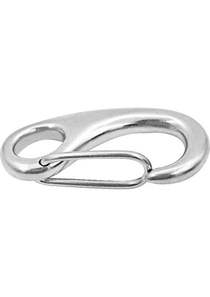 24 Adet 2 "50MM Yay Kapısı Snap Hook Istakoz Anahtar Zincirler Için Karabin Hammock (Yurt Dışından) fiyatları