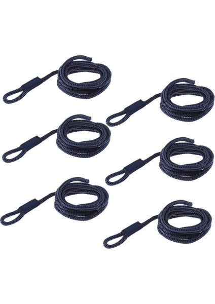 6 Paketler Tekne Satırları 1/4 Inç x 5 Ft Tampon Chips Ip Yükleme Mavi (Yurt Dışından)