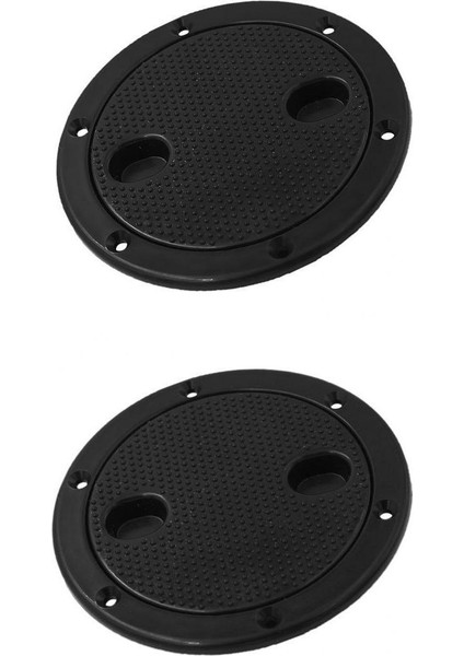 Siyah Plastik Güverte 4 "/6" Tekne Için Su Geçirmez Muayene Vidası Tipi (Yurt Dışından) fiyatları