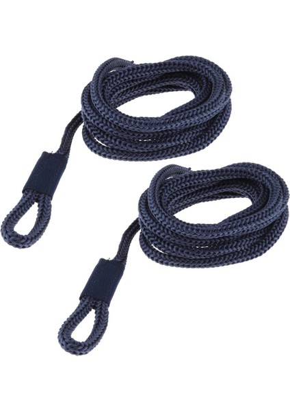 Tekne Yerleştirme Fender Tampon Hattı 1/4 Inç x 5ft Mavi Örgülü Deniz Halat (Yurt Dışından)