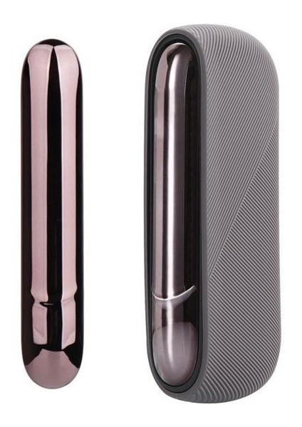 Renkli Durumda Iqos Için 3 Duo Kollu Iqos Için 3.0 Yan Kapak Dekorasyon Durumda Koruma Kapağı Brown