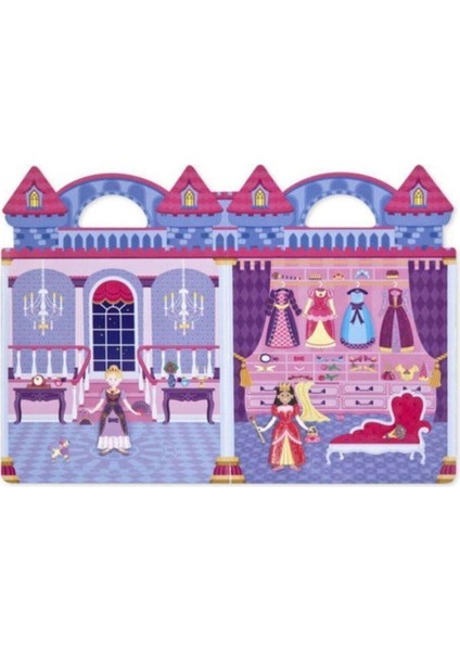Melissa & Doug Prenses Kabartmalı Tak Çıkar Çıkartma Seti