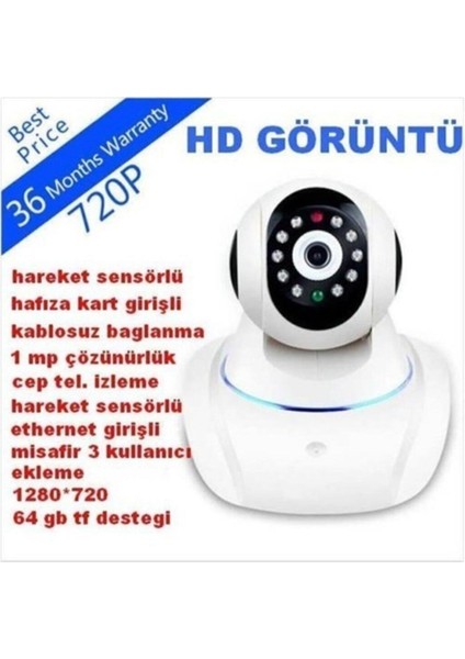 Ip-26 Hd 360 Derece Ip Bebek ve Güvenlik Kamerası fırsatları
