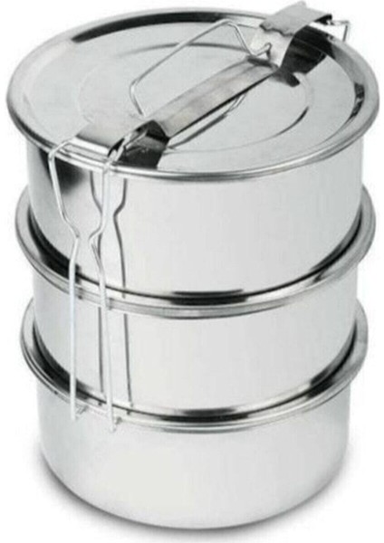 Paslanmaz Sefer Tası 3lü (12CM) No: 1