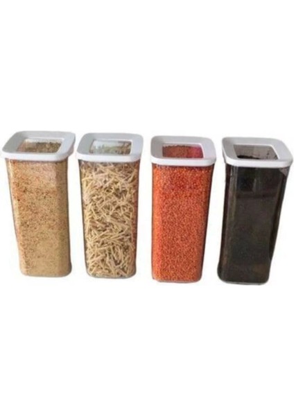 12'li Sızdırmaz Tasarımlı Erzak Kavanozları 1700 ml Çok Amaçlı Kullanım fiyatları