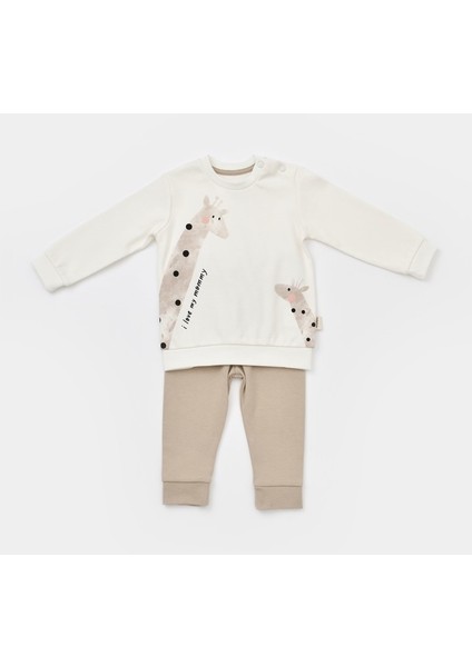 Baby Organik Pantolon&uzun Kollu Badi Set