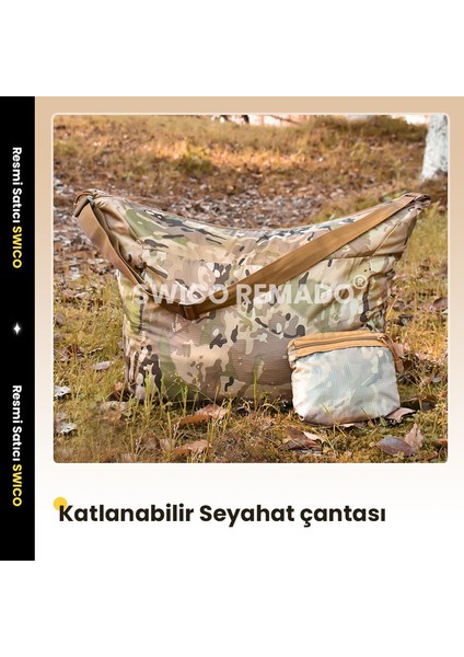 Büyük Kapasiteli Katlanabilir Kamp Çantası (Yurt Dışından)