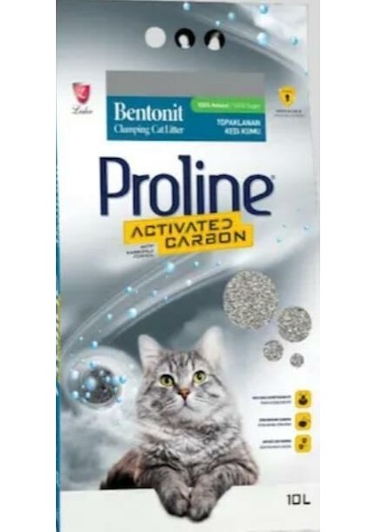 Pro Line Proline Aktif Karbonlu Kedi Kumu 10 Lt