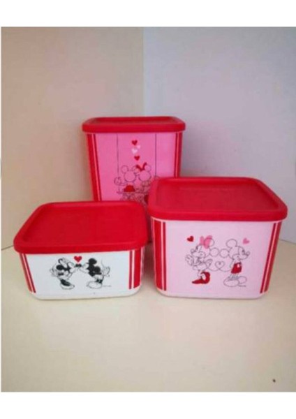 Minnie ve Mickey Kubik Seti 3 Lü