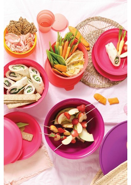 Aloha Kap 4'lü Set 450 Ml- 1 Lt- 2lt- 4 Lt