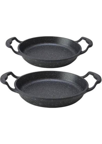 City Döküm Granit Sahan Seti 20 cm ve 22 cm
