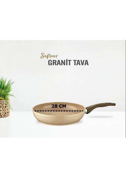 Safran Granit Tava 28 cm