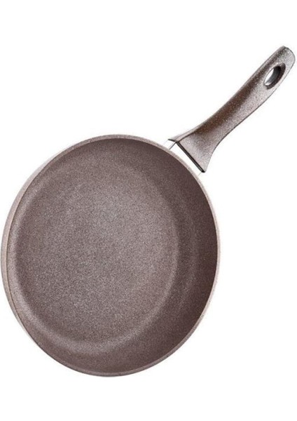 Safınox Saflon Granit Line Tava 28 cm Kahve