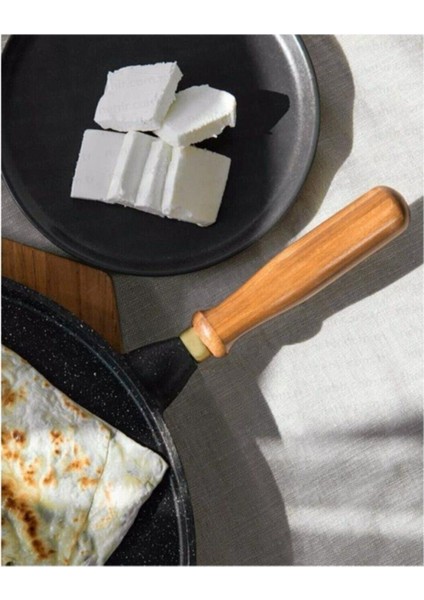 Gözleme Tavası Granit Döküm 36 cm Derin Döküm Gözleme Tavası