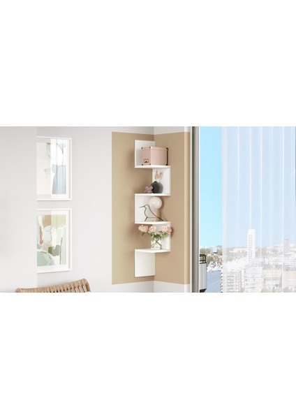 Shelf R9 Modern Duvar Rafı Kitaplık fiyatları