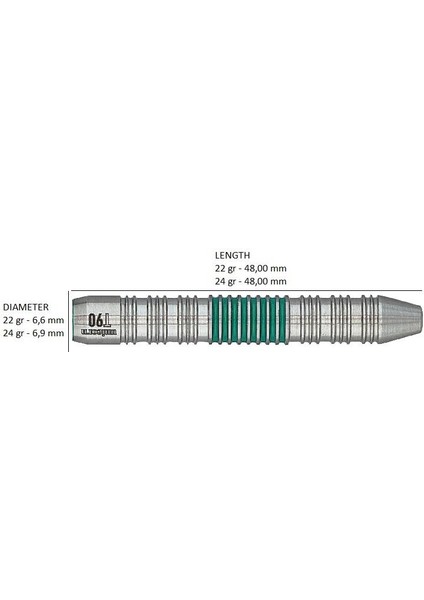 T90 Core Xl Green Type 2 % 90 Tungsten Çelik Uçlu Dart Oku modelleri