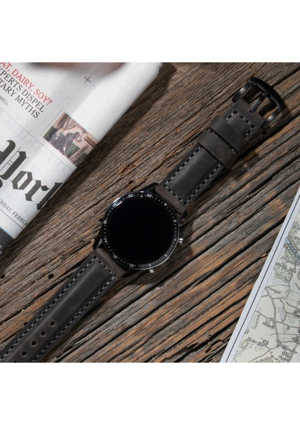 Huawei Watch GT5 / GT4 Gt 2 3 4 5 Pro 46mm Uyumlu Deri Kordon Watch Gt2 E Gt2e Gt2pro Gt3 Pro Gt3pro Se 2e Elite Huawei Watch 4 Pro Ultimate Deri Kordon Kayış 46 22mm indirimleri