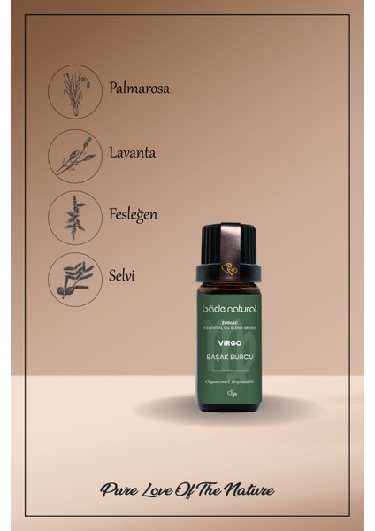 Başak Burcu Aromaterapi Karışımı 10 ml