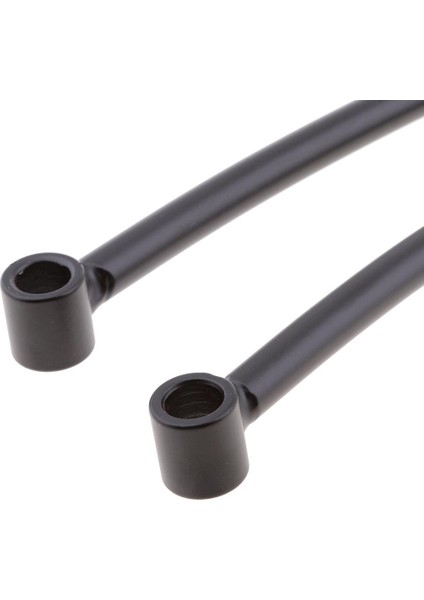 2x Motosiklet Motosiklet Geri Çamurluk Destek Braketi Şık Yedek Parçaları Siyah (Yurt Dışından) fırsatları