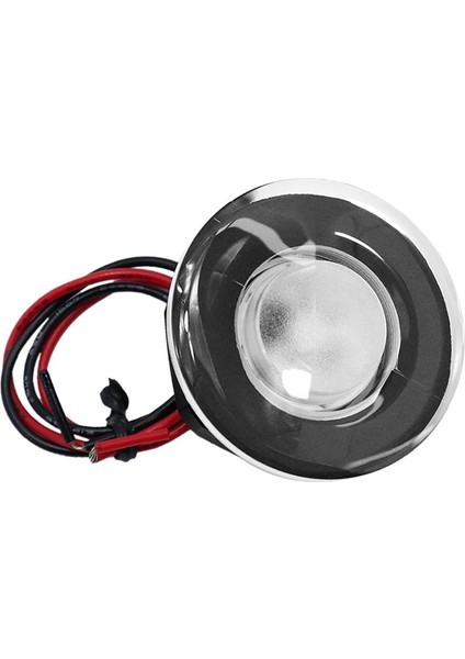 12 V LED Yuvarlak Göz Küresi Nezaket Işık Yat Deniz Tekne Merdiven Güvertesi Lambası Mavi (Yurt Dışından)