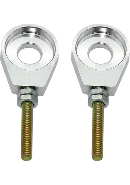 2x Gümüş 12MM Zincir Tutar Gerici Bfor Pit Kir CRF50 Thumpstar (Yurt Dışından)