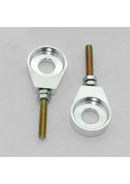 2x Gümüş 12MM Zincir Tutar Gerici Bfor Pit Kir CRF50 Thumpstar (Yurt Dışından)