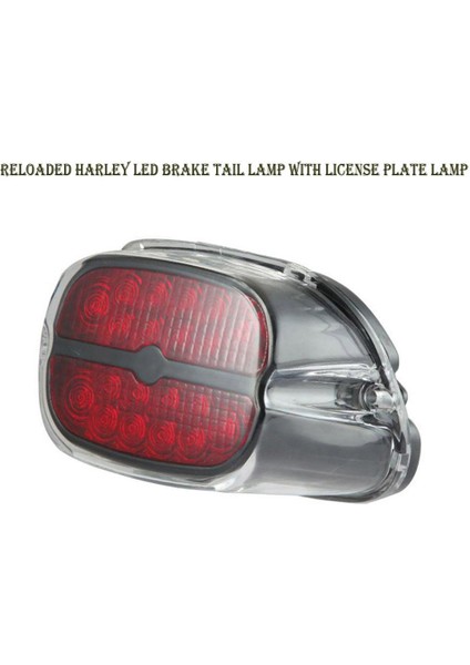 Harley XL883 1200N Için Motosiklet LED Entegre Fren Kuyruğu (Yurt Dışından)