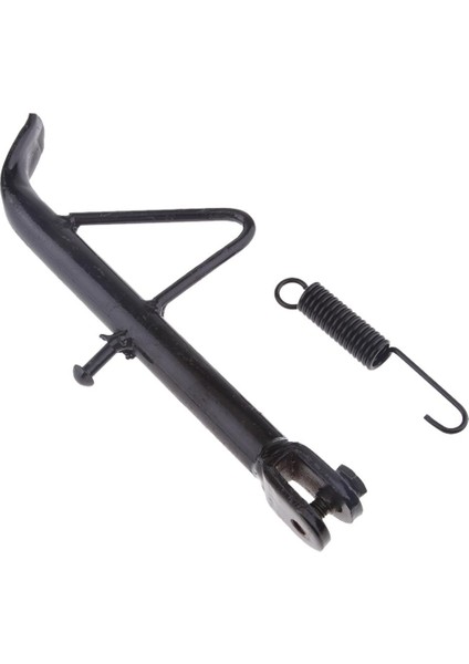 Siyah Demir Kickstand Ayak Yan Standı Motosiklet Scooter Bisikletleri Için Standı 19CM (Yurt Dışından)
