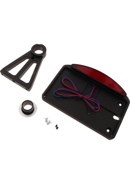 Plaka Plakası Braket Fren LED Kuyruk Işık Lambası Kawasaki Için Uygun (Yurt Dışından)